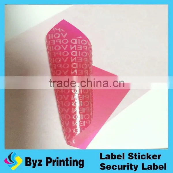 Great Reputation and Top Selling Scratch off Sticker, Adhesive Sticker With Printing for Cable photo-2