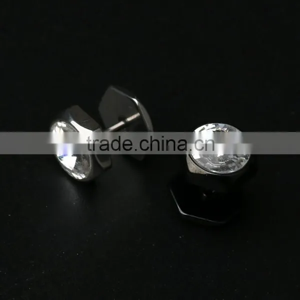 2016 New Arrival Anodized Stainless Steel Fake Ear Plugs photo-4
