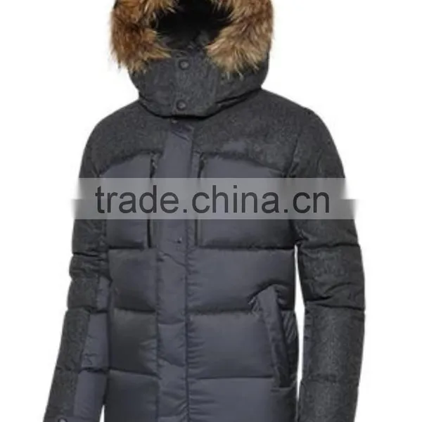 2016 Fashion Cheap Men's Hoodie Down Jacket Warm Down Coat photo-2