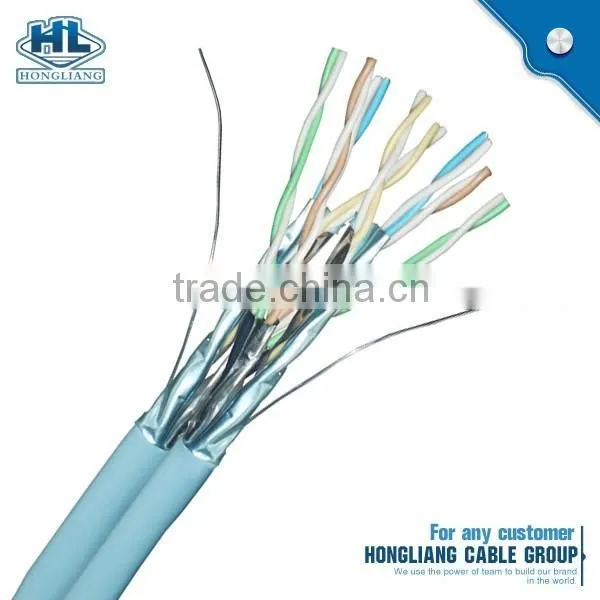 Copper Clad Aluminum Conductor PVC Insulation 4x1x0.50mm Cat5 Cat3 Network Cable photo-2