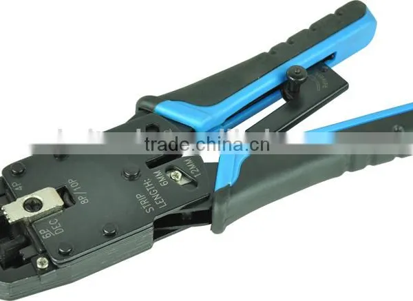 RJ10 RJ11 RJ12 Modular Plug Crimping Amp Network Tool for Rj45 Keystone Jack Network Hand Tools Crimper LT-200R photo-5