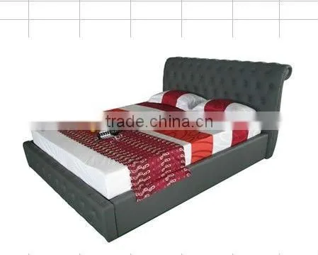 Modern Leather Bed