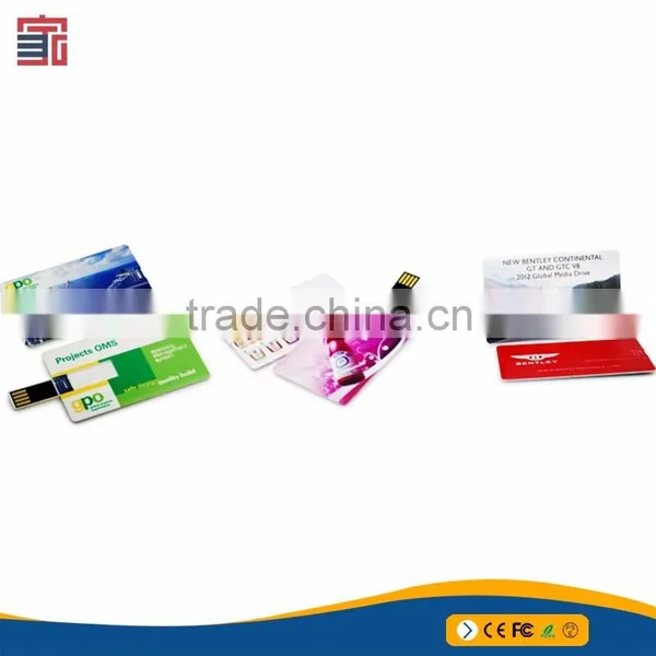 Promotional Price Ultra Thin Credit Card Usb Memory Stick Media photo-6