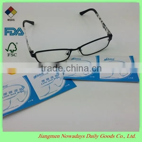 Individual Small Pocket Glass Wet Wipes photo-3