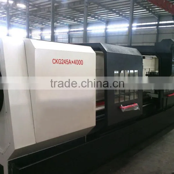 Double Chuck Lathe CKG245A Cnc Turret Lathe/tube Threading Machine photo-4