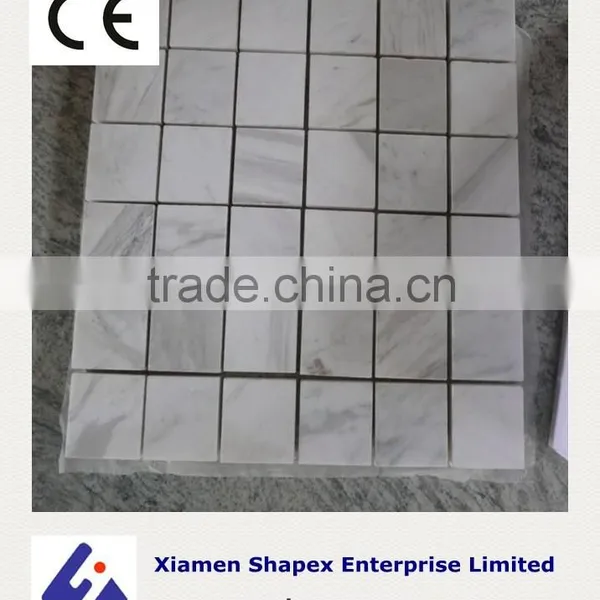 Bangladesh White Marble Mosaic Tile With Good Price photo-5