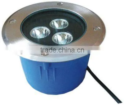 IP68 Stainless 3 Leds Steel LED Light Underground for Square or Garden