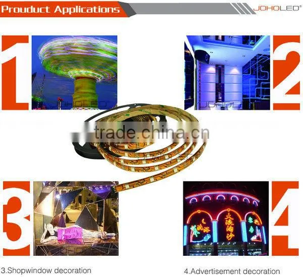 CE Rohs Certificate DC12v Flexible Waterproof Rgb Led Strip 5050 photo-4
