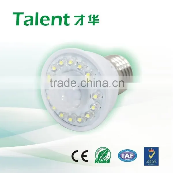 2016 China Supplier Home Decor E27 B22 1W 2W 3W 5W Indoor PIR Sensor Led Light photo-3