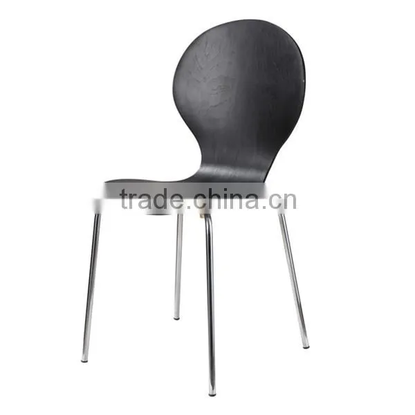 Dining Furniture High Quality Plywood Finish Colorful Chair photo-2