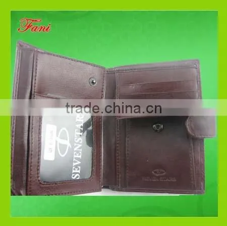 2015 Fashion New Leather Wallet With Card Holder photo-5