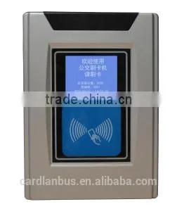 ISO14443 Type A Contactless IC card reader with LCD screen, support 3G, WIFI and GPS