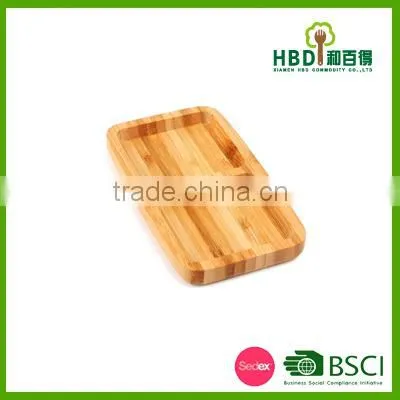 Hot Selling Fashion Bamboo Food Dish Sauce Boat photo-2