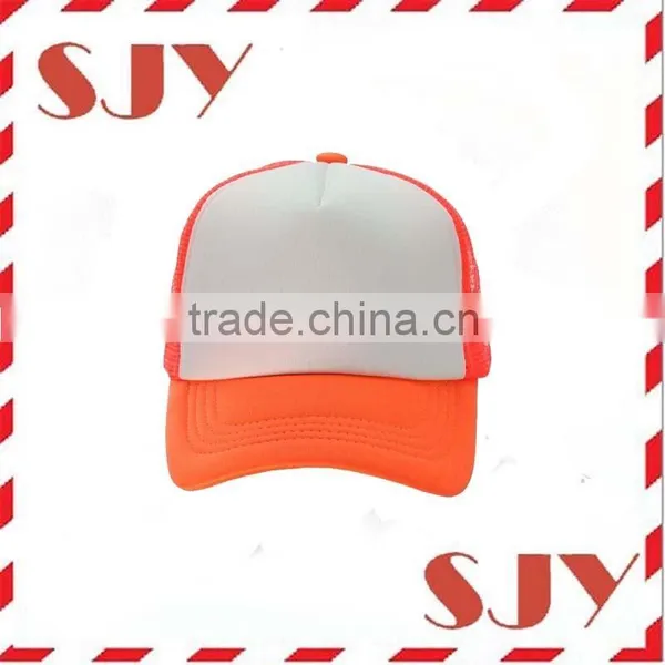 Various Color Cap 100%polyester Sample Free Blank Trucker Cap photo-2