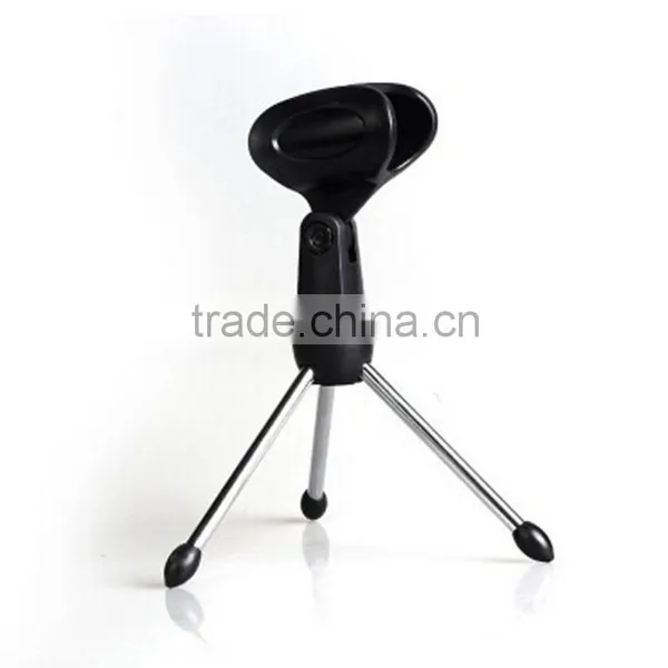 Microphone Stand, Lampstand Triangular Support for Computor Microphone photo-4