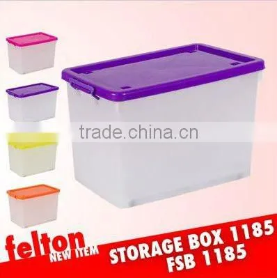 FFX 0914 Clear Waterproof Plastic Compartment Storage Box photo-3