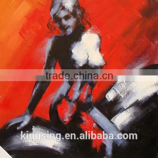 Pop Art Abstract People Painting Musim Painting HT 1690 photo-6