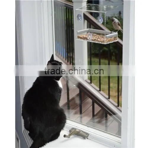 Wholesale Acrylic Bird Seed Bird Houses photo-3