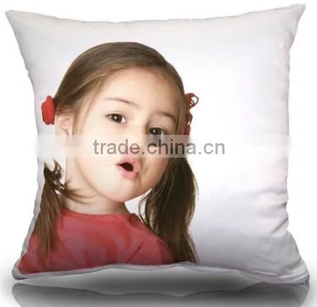 High Quality Polyester Peach Skin Full White Sublimation Pillow Case photo-4