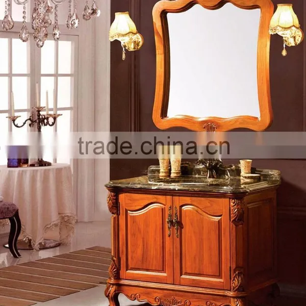 WTS22000 Mirrored Cabinets Type and Modern Style Modern Red Bathroom Cabinet photo-3