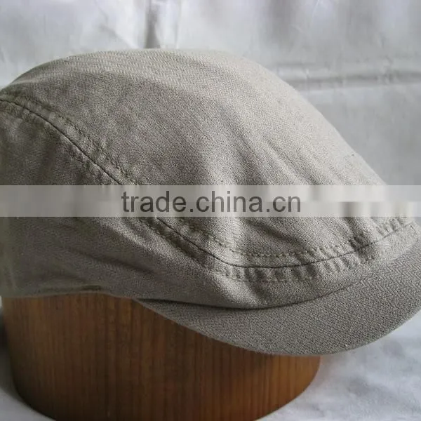 Unisex Casual Preppy Style Cotton Ivy Cap photo-3