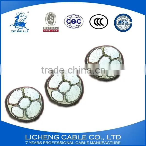 3*6+2*4mm2- Popular Chinese Cable Supplier 5 Core Aluminum XLPE Insulated PVC Sheathed Construction Power Cable-YJLV photo-5