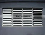 Moisture Resistance Ventilate Aluminum Shutter Window