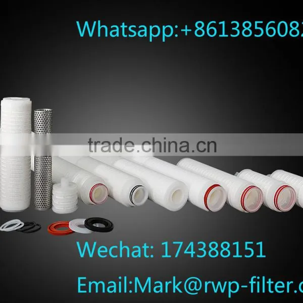0.1um Nylon 66 Pleated Filter Cartridge for Wine/beer/drinking Water photo-4