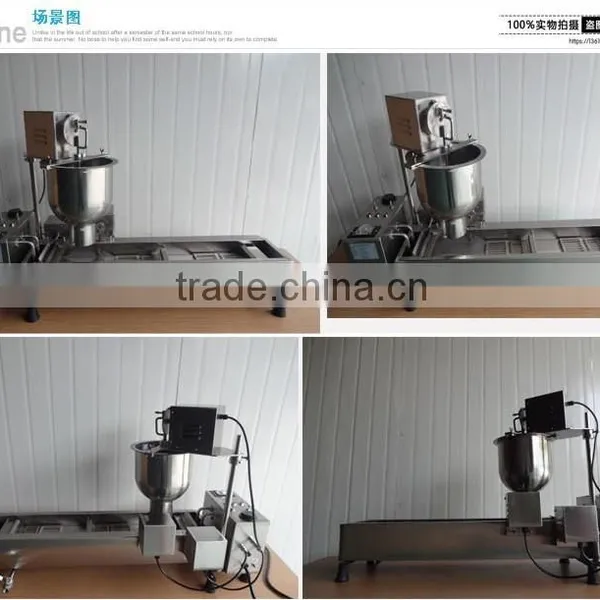 Stainless Steel 220V 3000w T101 Automatic Mini Commercial Donut Making Machine With Cheap Price for Dessert Shop photo-3