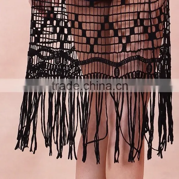 Top Lace Transparent Women Fashion New Arrival Kaftan Dress photo-4