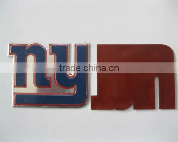 Printing Embossed Metal Sticker Letter Metal Sticker