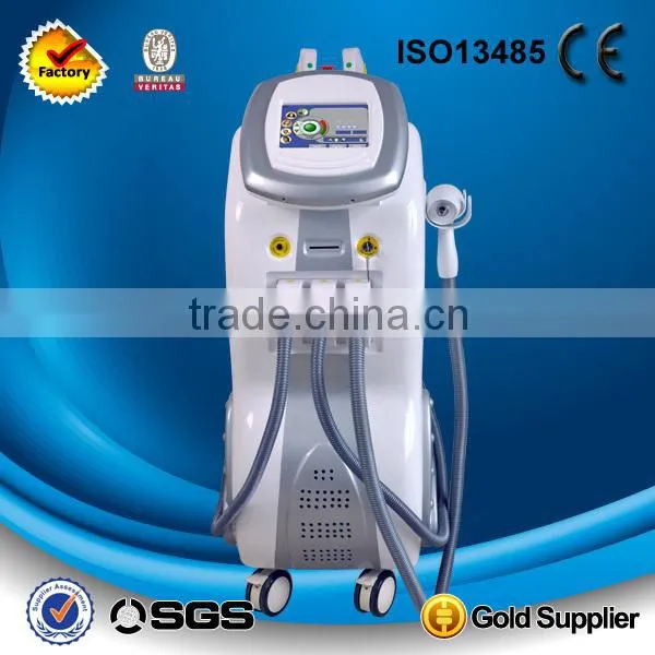 E-light Ipl Rf Nd Yag Laser Multifunction Machine/e Speckle Removal Light Ipl Rf Nd Yag Laser 4 In 1 1-50J/cm2 photo-3