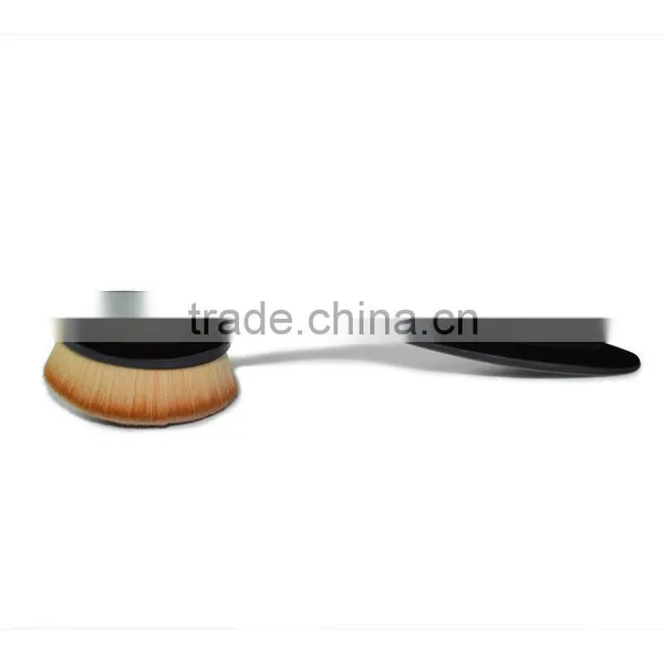 2016 Oval 6 8 Make Up Brush Black Toothbrush Curve Foundation High Quality Round Makeup Brush photo-5
