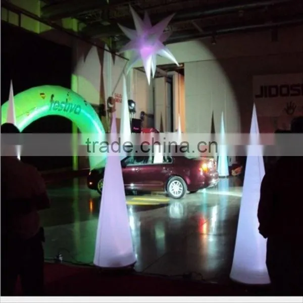 Cheapest Product Advertising Inflatable Cones With Led With Logo photo-5