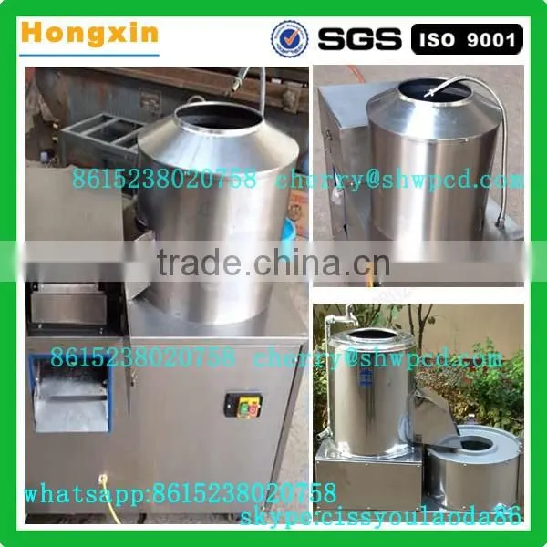 Automatic Integrated 3 Shapes Potato Peeling and Cutting Machine photo-5