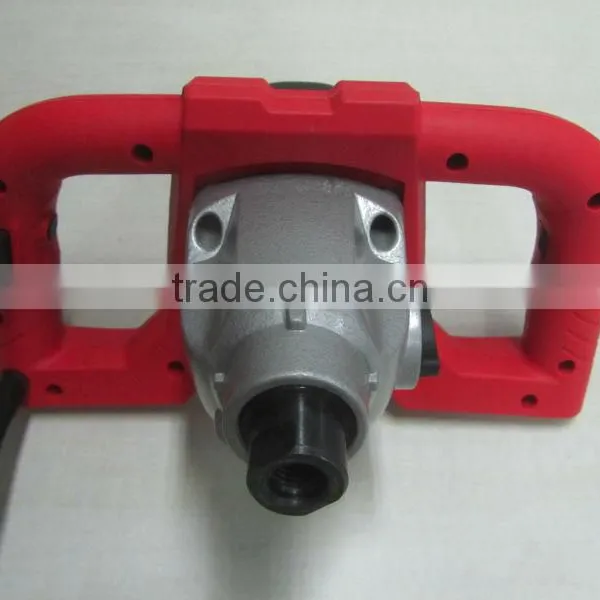 Electric Paint Tile Cement Mixer Sigle Speed 1400W Concrete Mortar Mixer Tool photo-3