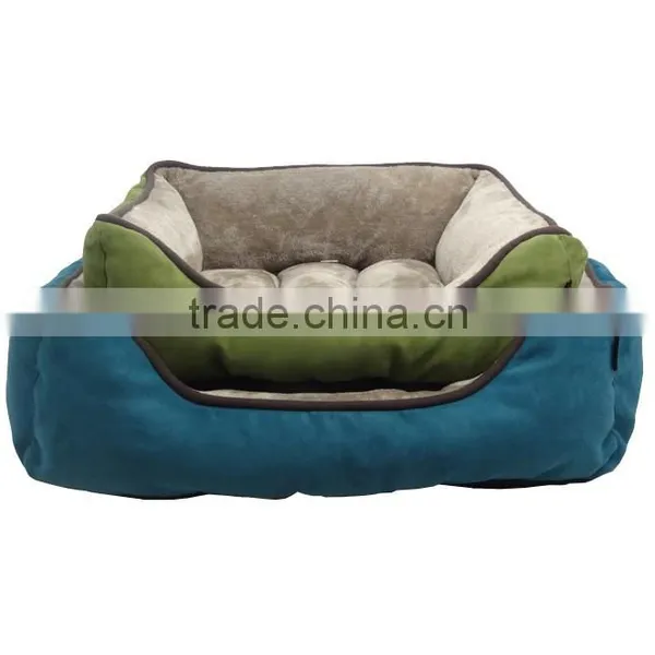 Wholesale Pet Products Low Price Soft Cozy Luxury Rectangle Dog Cat Bed photo-3