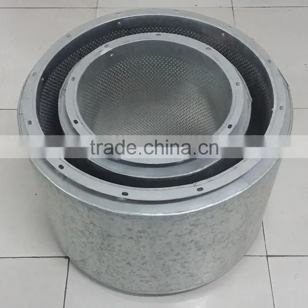 Round muffler silencer for ventilation system ventilation system silencer