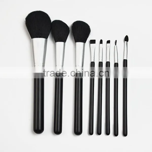 Synthetic Hair Brush Material Black Plastic Handle Material Cosmetic Makeup photo-6