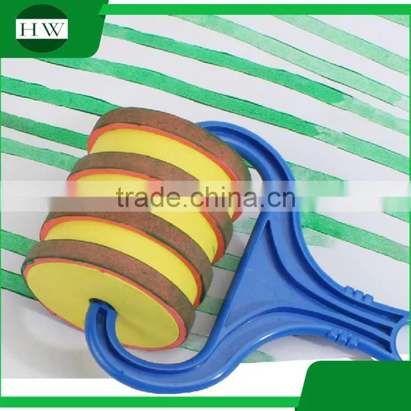 Cartoon Kids EVA Plastic Handle For Foam Roller Toy Stamp