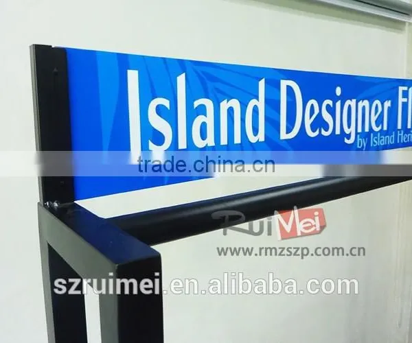 High Quality Floor Standing Metal Carpet Display Rack photo-2