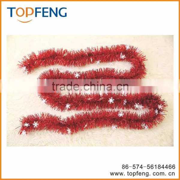 Christmas Tinsel With Snowflake/stage Decoration for Festival /ornament Christmas photo-3