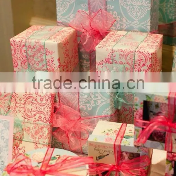 Colorful Wired Organza Christmas Decoration Ribbon photo-4