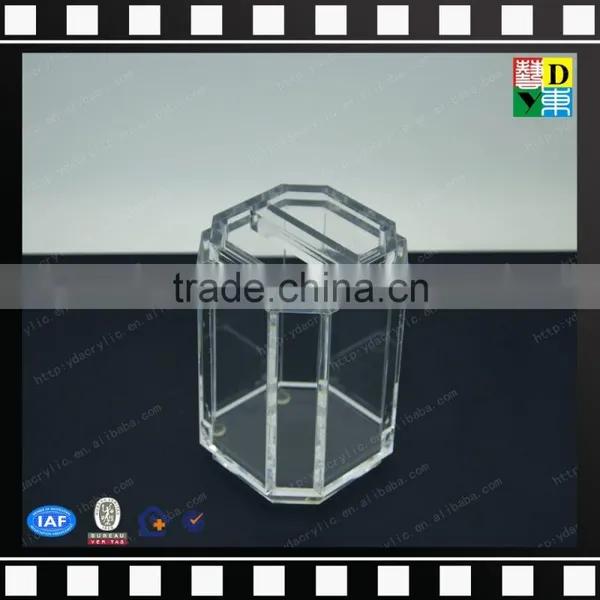 New Arrival Acrylic Cup Custom Design Acrylic Dispenser Fashion Design Acrylic Hotel Supplies Made in China Wholesale photo-2