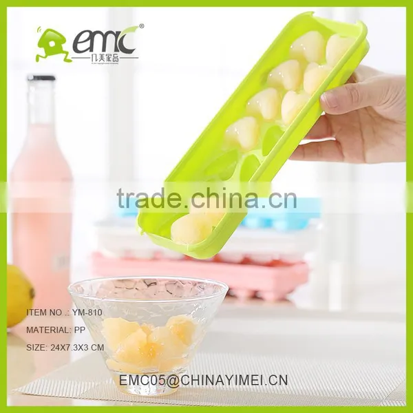 SGS Plastic Ice Cream Mold and Ice Heart Ball Maker Mold for Wine or Juice photo-3