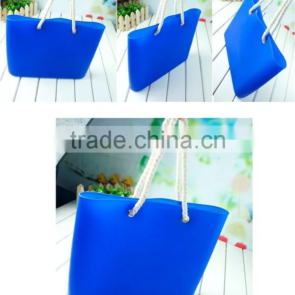 Fashion Silicone Lady Shoulder Bag Silicone Handbag photo-6