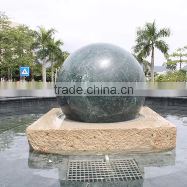Outdoor Graden Decoration Stone Carving Marble Moving Water Fountain photo-2