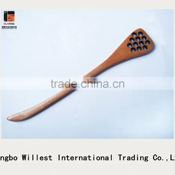 Eco Friendly 100%wooden Honey Spoon With Customized Logo photo-3