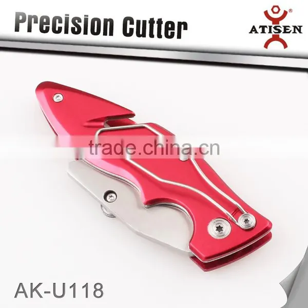 NEW Folding Utility Pocket Knife Cutter Aluminum Handle Cutter photo-4