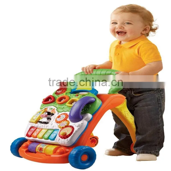 New Cheap Model Baby Sit-to-stand Plastic Muscial Removable Walker Part for Sale photo-3